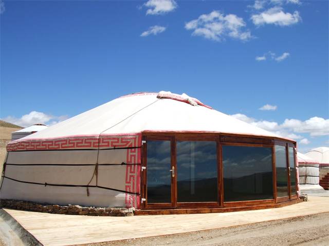 HS 칸 리조트 호텔의 게르형 객실 / 사진=HS 칸 리조트 호텔 홈페이지