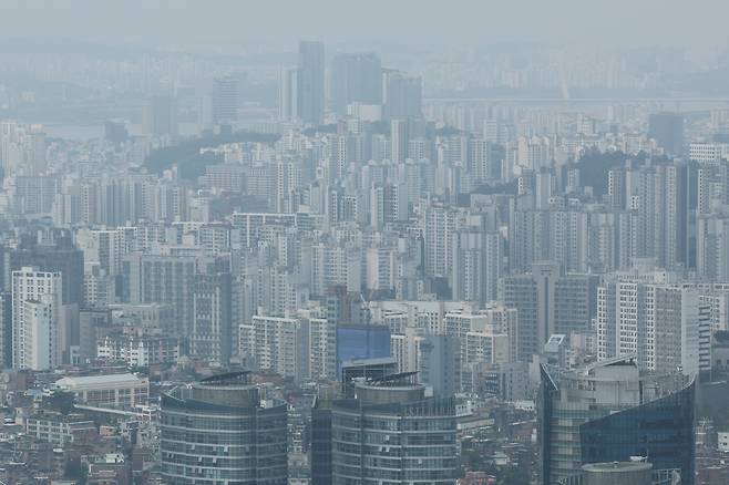 서울 시내 아파트. [연합]