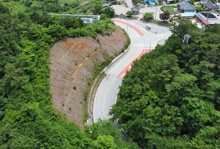 전북 장수군 밀목재. 장수군 제공