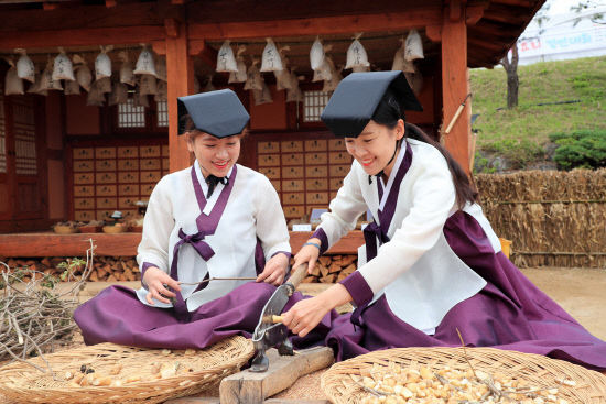 [산청=뉴시스] 산청군청 제22회 산청한방약초축제 모습 *재판매 및 DB 금지 *재판매 및 DB 금지