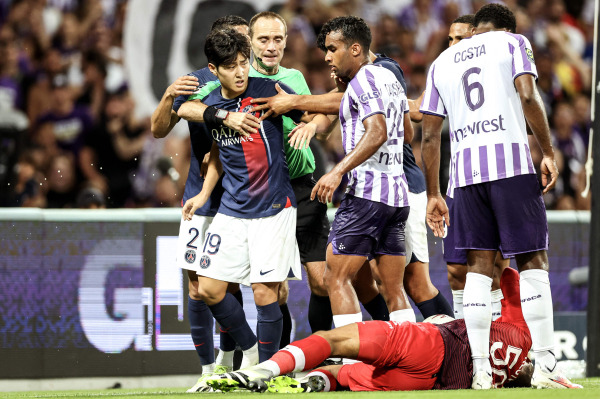 파리 생제르맹(PSG) 이강인. AFP=연합뉴스