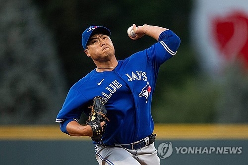 류현진 [게티이미지/AFP=연합뉴스]