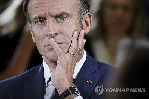 에마뉘엘 마크롱 프랑스 대통령 [AP 연합뉴스 자료사진]