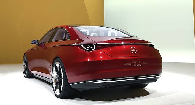 메르세데스-벤츠 CLA 콘셉트. /고성민 기자
