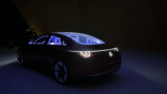 메르세데스-벤츠 CLA 콘셉트. /고성민 기자