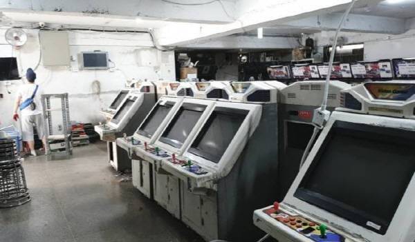 한국의 오락실 전경