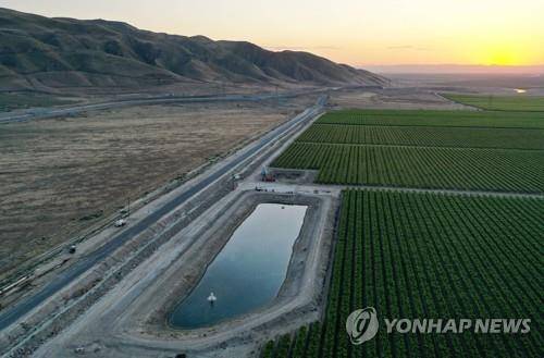 미국 캘리포니아주 농경지 전경 [AFP 연합뉴스 자료사진]