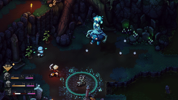 - 잡몹 하나 하나의 공격이 정말 아프다&nbsp;