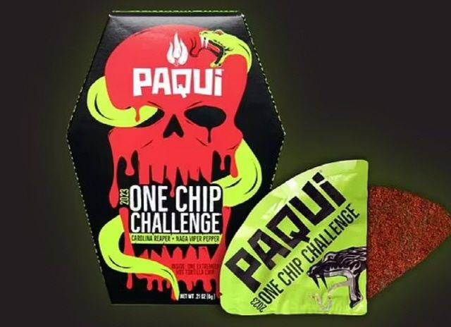 파퀴칩스가 판매 중인 '원칩 챌린지' 토르티야 칩. /파퀴칩스