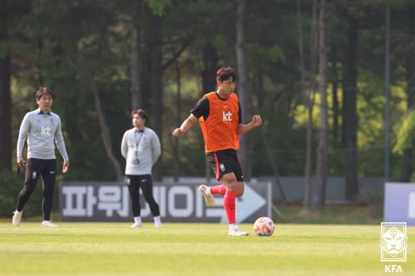 항저우 아시안게임 남자축구 대표팀 부주장으로 선임된 이재익. 사진=대한축구협회