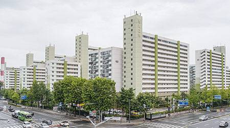 서울 노원구 ‘중계그린’은 중계동에서 재건축 안전진단 속도가 가장 빠른 단지다. (윤관식 기자)