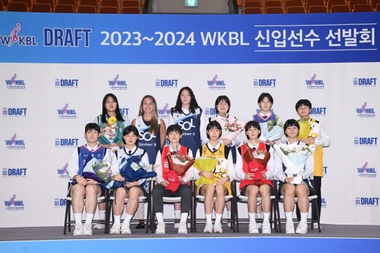 2023-24 WKBL 신입선수 선발회에 참가한 선수는 총 28명. 그러나 선택받은 건 12명, 절반도 채 되지 않는다. 사진=WKBL 제공