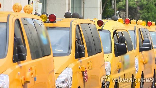 어린이집 차량 [연합뉴스TV 제공]