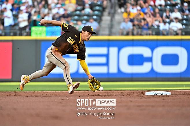 ▲ 공수주 모두에서 대활약을 펼치고 있는 김하성