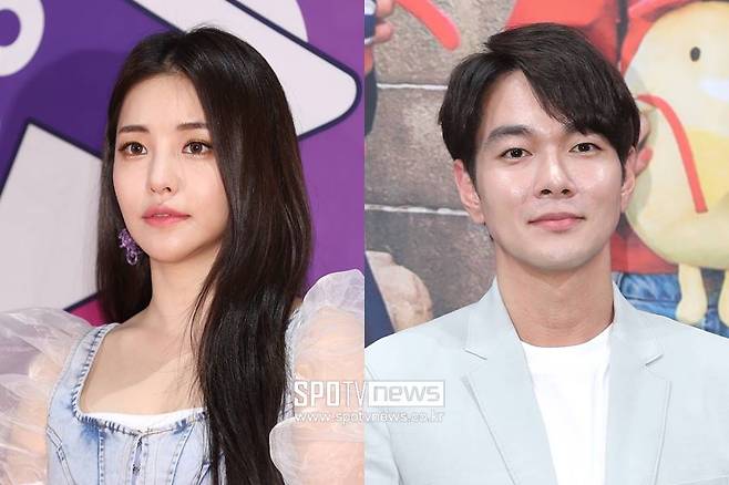 ▲ 브브걸 유정, 이규한. ⓒ곽혜미 기자