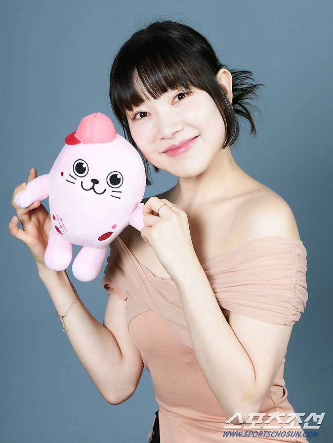 2023년 제2회 청룡시리즈어워즈 여자 신인예능인상을 수상한 배우 김아영. 정재근 기자 cjg@sportschosun.com/2023.8.25/