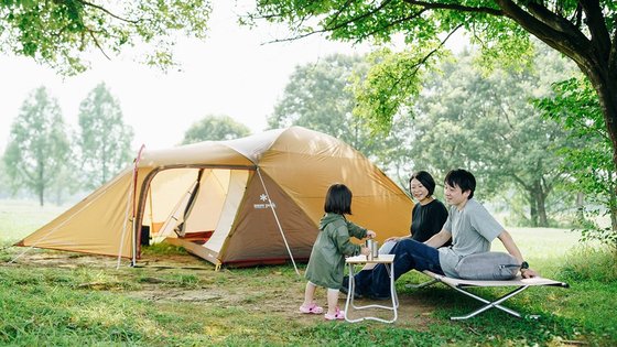 서울 송파구 잠실 롯데월드몰에서 대형 캠핑 팝업 매장에 마련될 스노우피크 브랜드 대표 이미지. 사진 롯데쇼핑