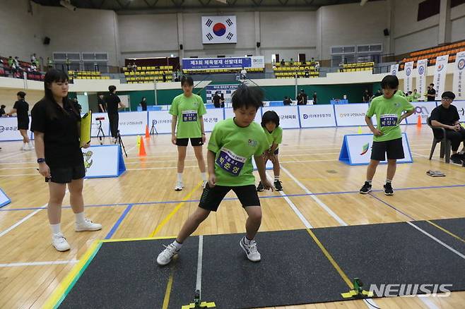 [전북=뉴시스] 제3회 전북체육영재선발대회 모습.  *재판매 및 DB 금지