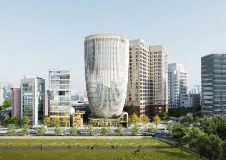 백자를 닮은 서울 종로구 수송동 도화서길 신축 건축물 예상 조감도. 연합뉴스