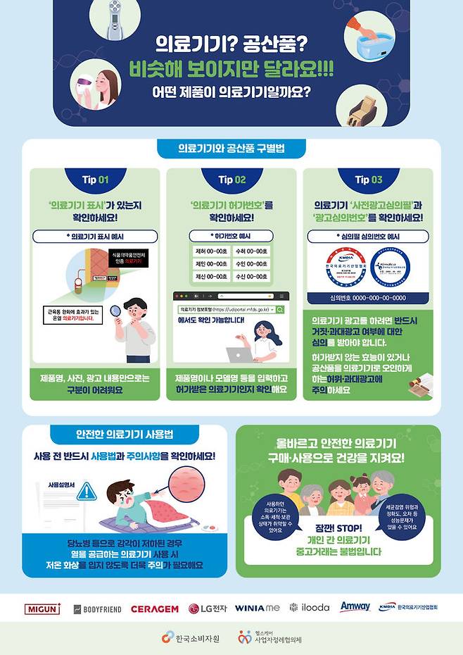 [서울=뉴시스] 12일 세라젬은 한국소비자원과 한국의료기기산업협회, 헬스케어 사업자정례협의체 7개사와 함께 의료기기 안전 사용 캠페인을 진행한다고 밝혔다. (사진=세라젬 제공) 2023.09.12. photo@newsis.com *재판매 및 DB 금지