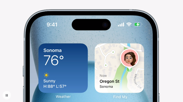 애플이 12일(현지시간) 스마트폰 신제품 아이폰15 시리즈를 공개했다. 애플은 아이폰15 기본 모델에서 상단의 노치(M자 탈모)를 없애고 다이내믹 아일랜드를 새롭게 적용했다. 애플 제공
