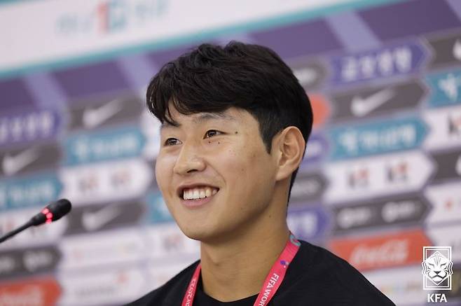 [서울=뉴시스]축구대표팀 이강인. (사진=대한축구협회 제공)