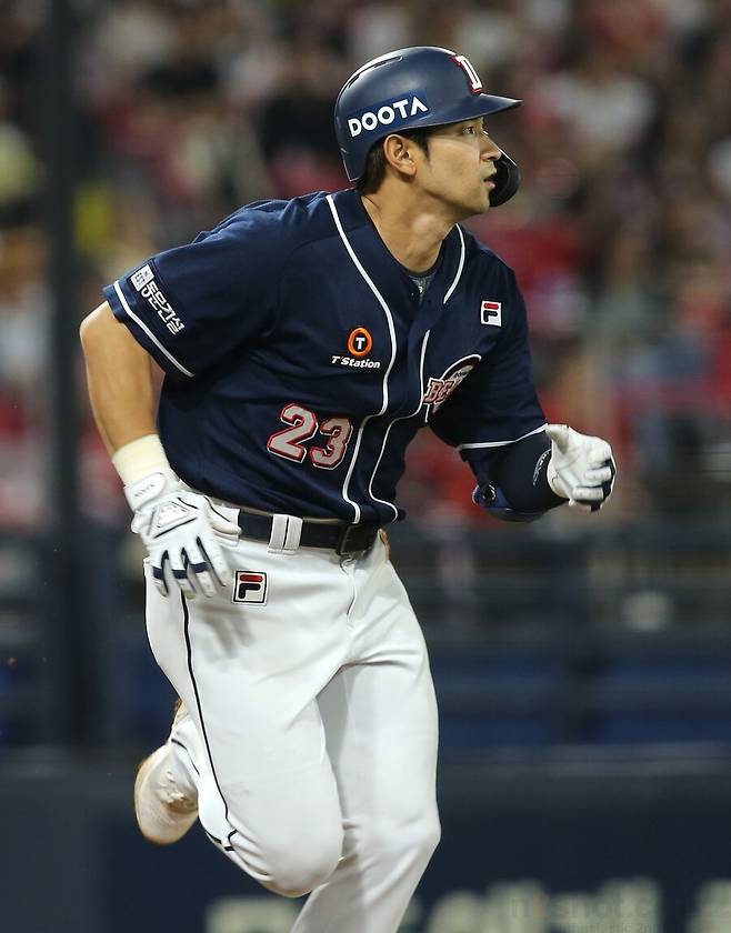 ▲ 강승호 ⓒ 두산 베어스