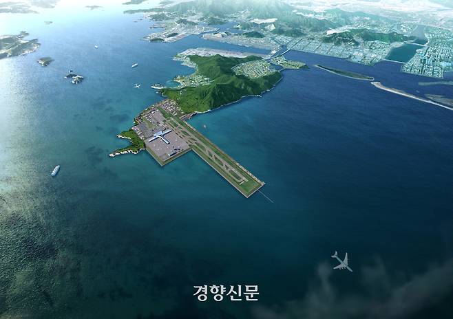 가덕도신공항 조감도|국토교통부 제공