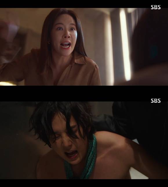 '7인의 탈출'이 지나치게 자극적이고 폭력적인 스토리로 시청자들의 비판을 받고 있다. /SBS 방송화면 캡처