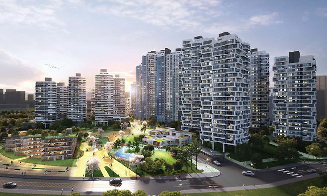 노량진1구역 조감도.