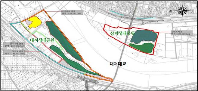 부산시가 대저대교 건설사업을 원안대로 추진한다. 부산시 제공