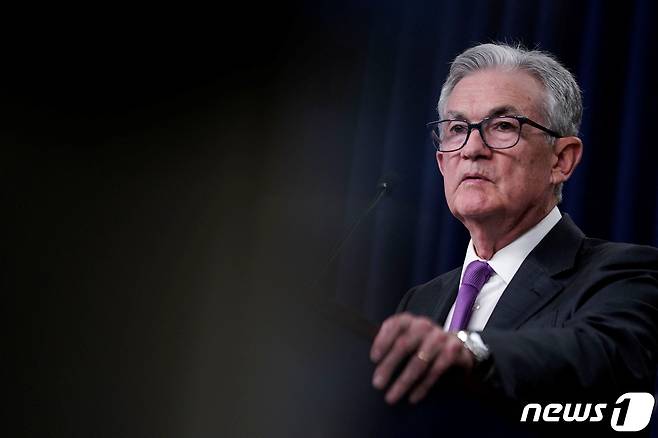 제롬 파월 연방준비제도(Fed) 의장. 2023.7.27 ⓒ 로이터=뉴스1 ⓒ News1 우동명 기자