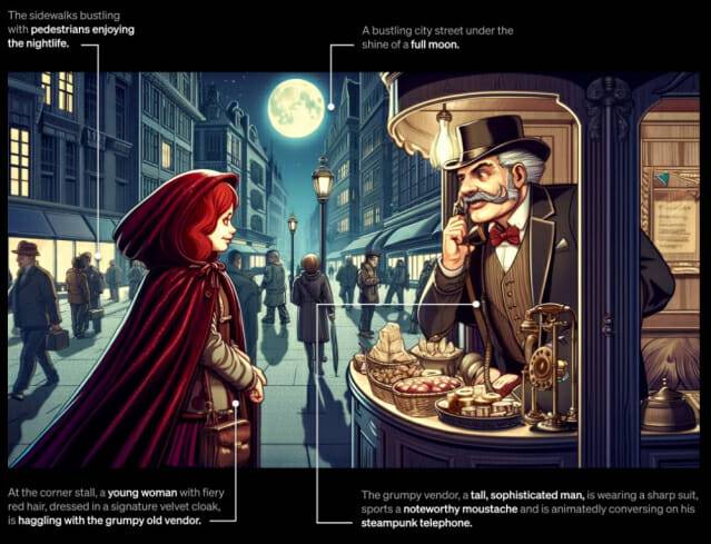 오픈AI가 공개한 달리 3 이미지 예시 화면. (사진=오픈AI)