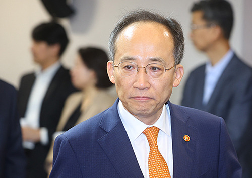 Deputy Prime Minister and Minister of Economy and Finance Choo Kyung-ho. [Photo by Yonhap]