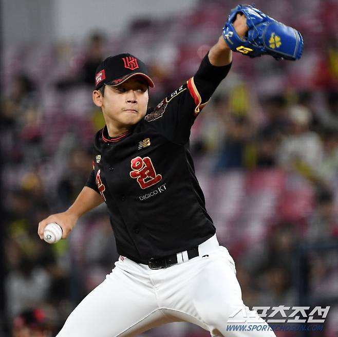 2023 KBO리그 KIA 타이거즈와 KT 위즈의 경기가 22일 광주기아챔피언스필드에서 열렸다. KT 박영현이 역투하고 있다. 광주=박재만 기자pjm@sportschosun.com/2023.09.22/