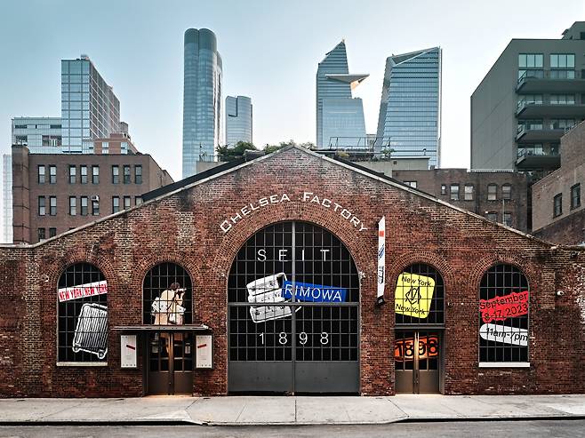리모와 순회전이 열린 미국 뉴욕 첼시 팩토리 전경. [사진 리모와]