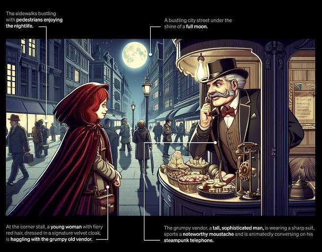 오픈AI가 공개한 이미지 생성 AI 도구 ‘달리3’을 활용해 그린 이미지.  /오픈AI 제공