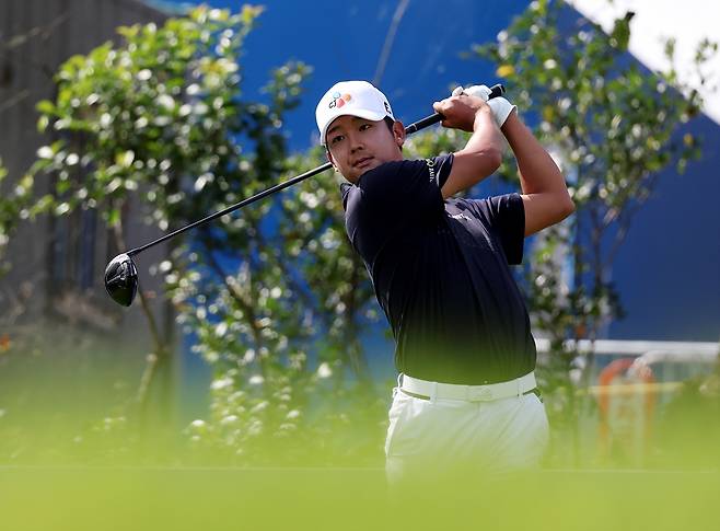 최승빈의 티샷. [KPGA 제공. 재판매 및 DB 금지]