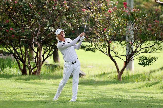 허인회의 아이언샷. [KPGA 제공. 재판매 및 DB 금지]