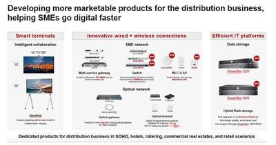 Products outside China (PRNewsfoto/Huawei)