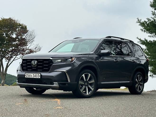 신형 혼다 SUV 파일럿. /박진우 기자