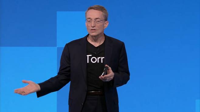 팻 겔싱어 인텔 최고경영자(CEO) [인텔 인베스터 데이 온라인 영상 캡처]