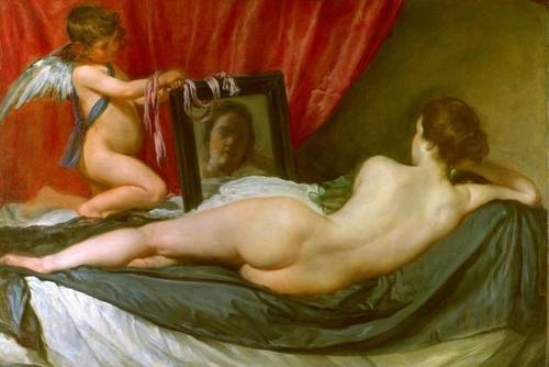 '거울을 보는 비너스' 내셔널 갤러리 소장