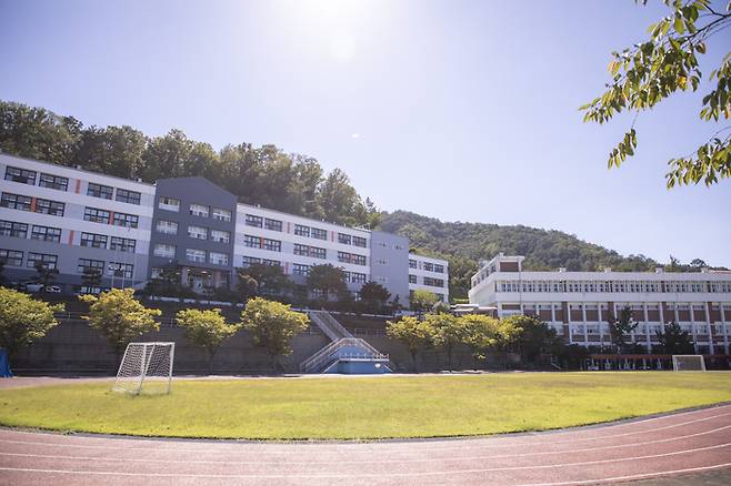 대전신일여자고등학교 학교 전경