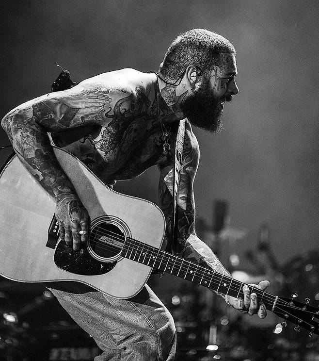 /사진=가수 포스트 말론 인스타그램