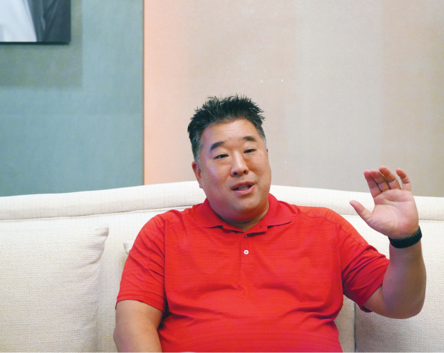 24일 서울경제와 만난 김동균 대동-USA 대표가 향후 북미 시장 전략에 대해 이야기 하고 있다. 사진 제공=대동