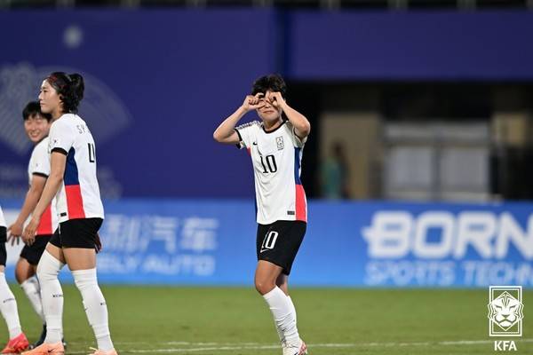 지소연(한국 아시안게임 여자 축구 대표팀). 대한축구협회 제공