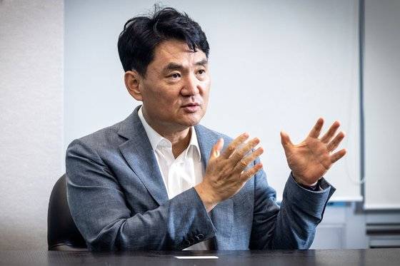 김정호 베어베터 대표가 지난해 서울 마포구 상암동에서 중앙일보와 인터뷰를 하고 있다. 장진영 기자