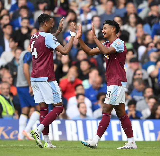 ▲ 첼시는 애스턴 빌라에 0-1로 패했다. 올리 왓킨스에게 실점했다. ⓒ연합뉴스/AP/REUTERS