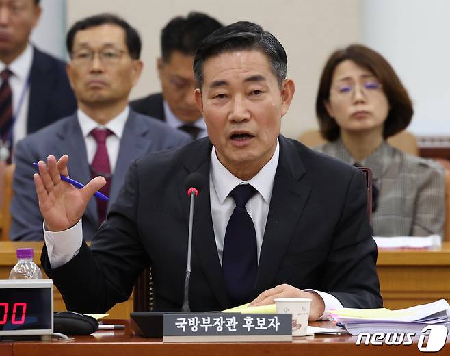 신원식 국방부 장관 후보자. 2023.9.27/뉴스1 ⓒ News1 송원영 기자